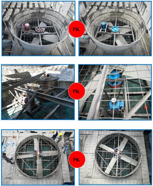 冷卻塔動力系統(tǒng)改造