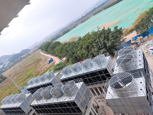 關于橫流式冷卻塔不良及冷卻機組常見問題分析(冷卻塔機組的工作原理圖)