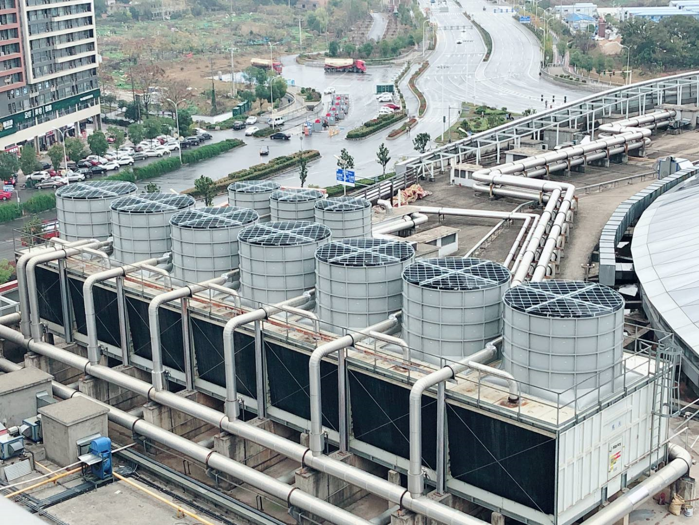 夏季高溫冷卻塔散熱效率不足的原因及解決方法